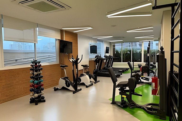Studio Luxo varanda gourmet Próx. Metrô Moema 204
