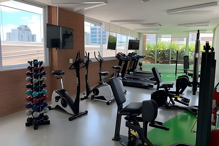 Studio Luxo varanda gourmet Próx. Metrô Moema 204