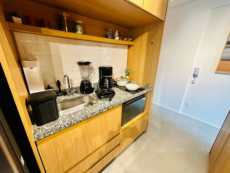 Studio Novo no Jardins | Metrô, Piscina e AC 1103