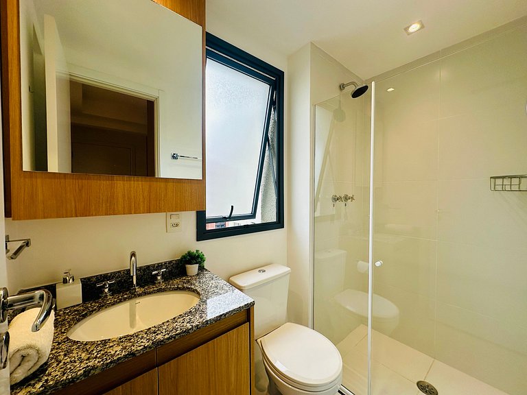 Studio Novo no Jardins | Metrô, Piscina e AC 1103