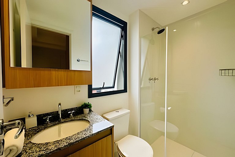 Studio Novo no Jardins | Metrô, Piscina e AC 1103