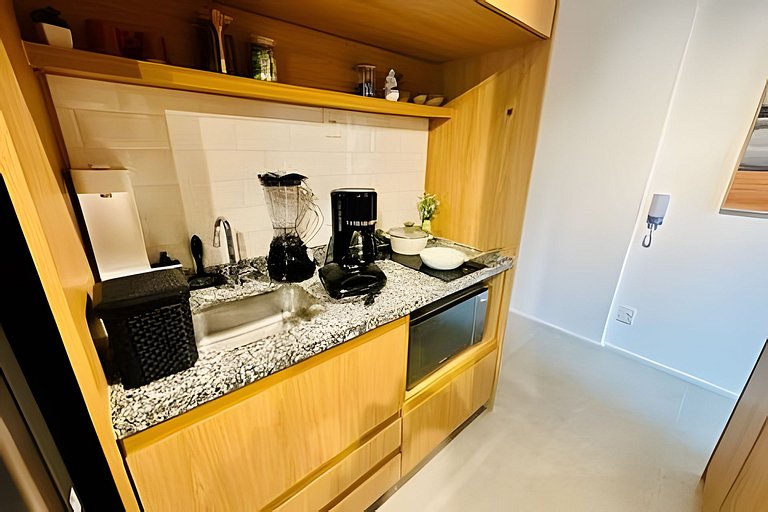 Studio Novo no Jardins | Metrô, Piscina e AC 1103