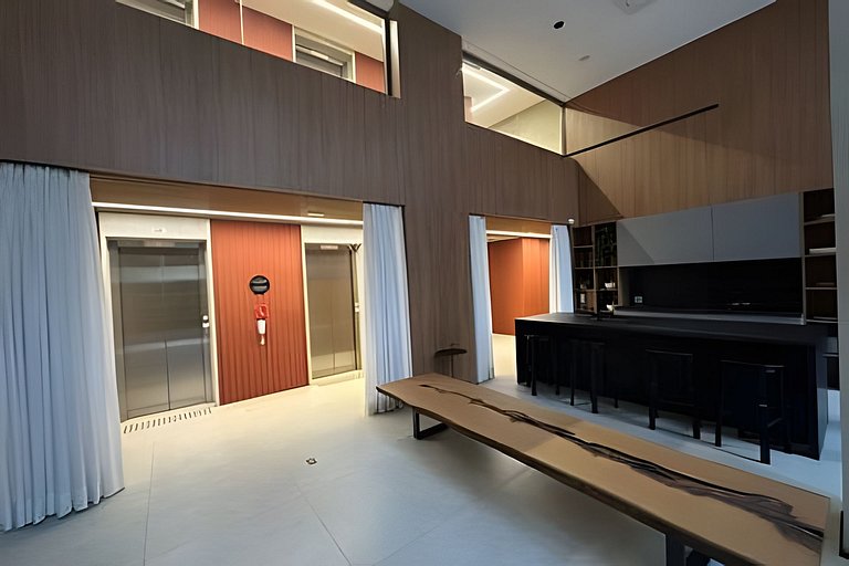 Studio Novo no Jardins | Metrô, Piscina e AC 1103
