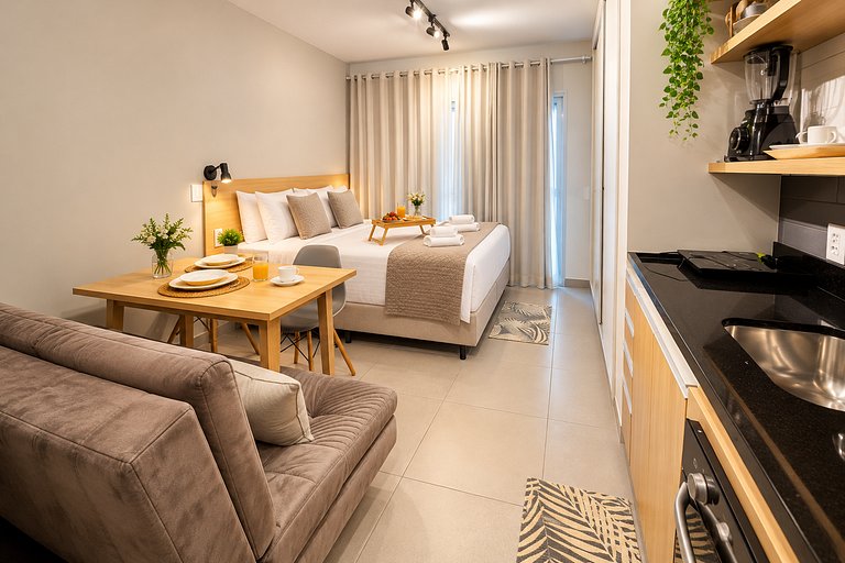 Studio premium Moema lazer e conforto 906