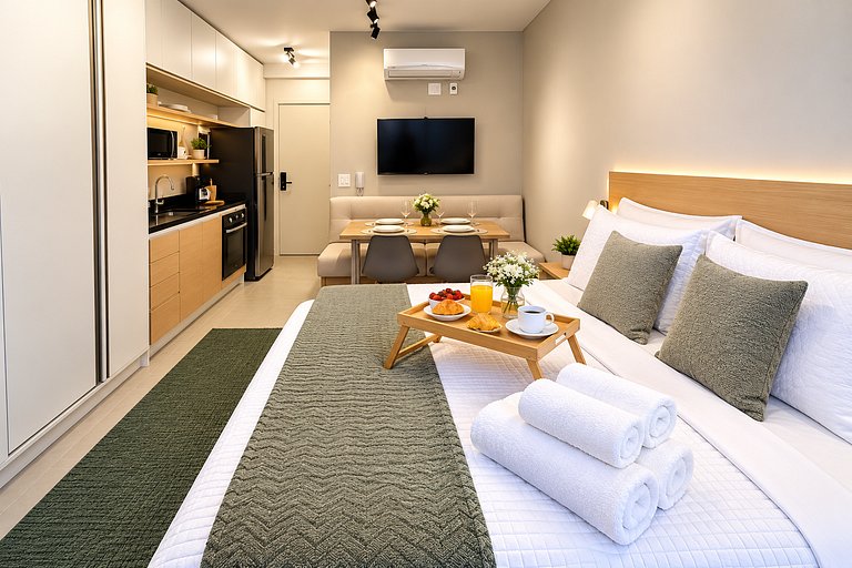 Studio premium Moema lazer e conforto 906