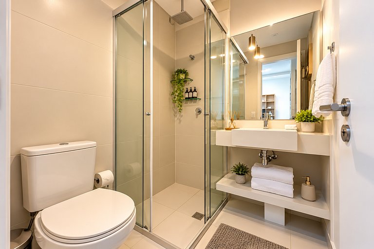 Studio Luxo varanda gourmet Próx. Metrô Moema 204