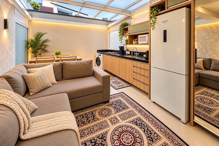 Studio Luxo varanda gourmet Próx. Metrô Moema 204