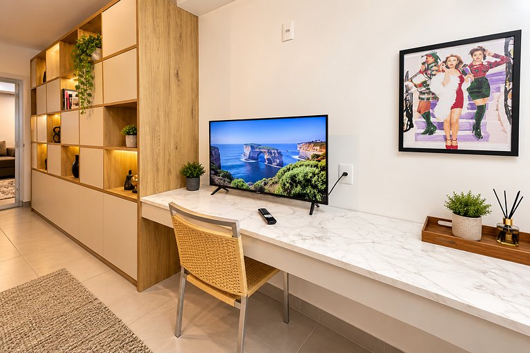 Studio Luxo varanda gourmet Próx. Metrô Moema 204