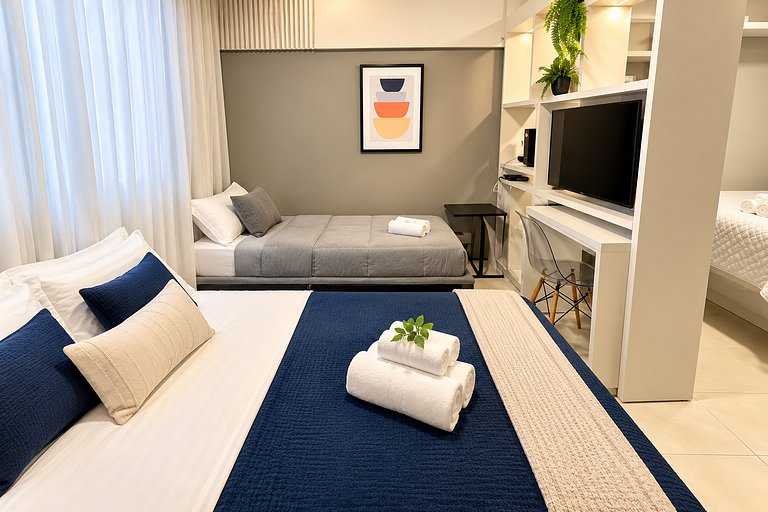 Studio premium Moema lazer e conforto 309