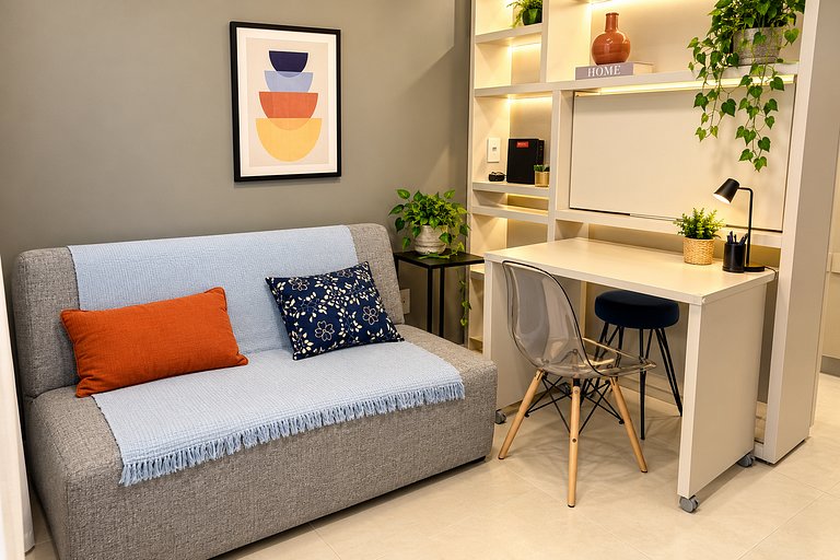 Studio premium Moema lazer e conforto 309
