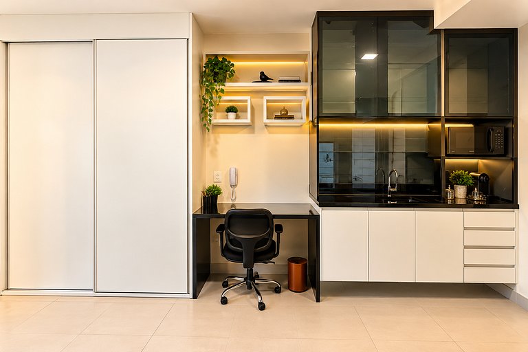 Studio premium Moema lazer e conforto 1009