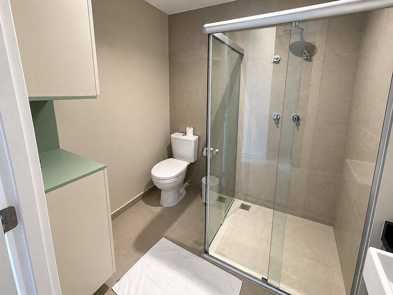 Paraíso: Studio com varanda e vista incrível 408